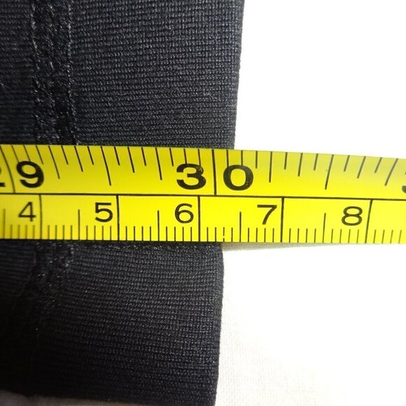 Workout stretch boot cut workout, athletic, black pants pink and grey wide band - Picture 5 of 5